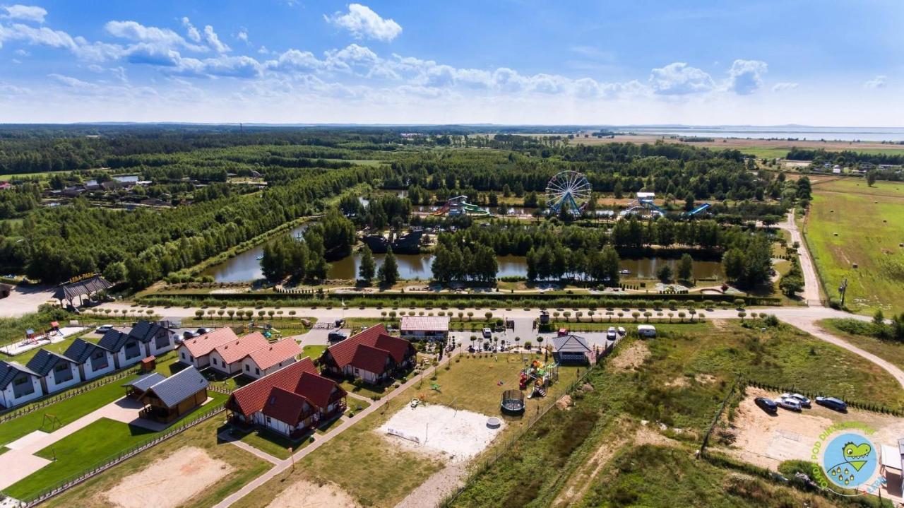 Osada Pod Dinozaurami Domki Leba/ Nowecin Villa Exterior photo