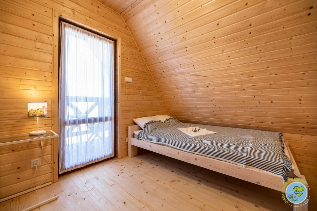 Osada Pod Dinozaurami Domki Leba/ Nowecin Villa Exterior photo